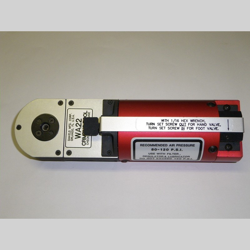 Details about   DANIELS WA22 CRIMPER Use with G125 Gage 