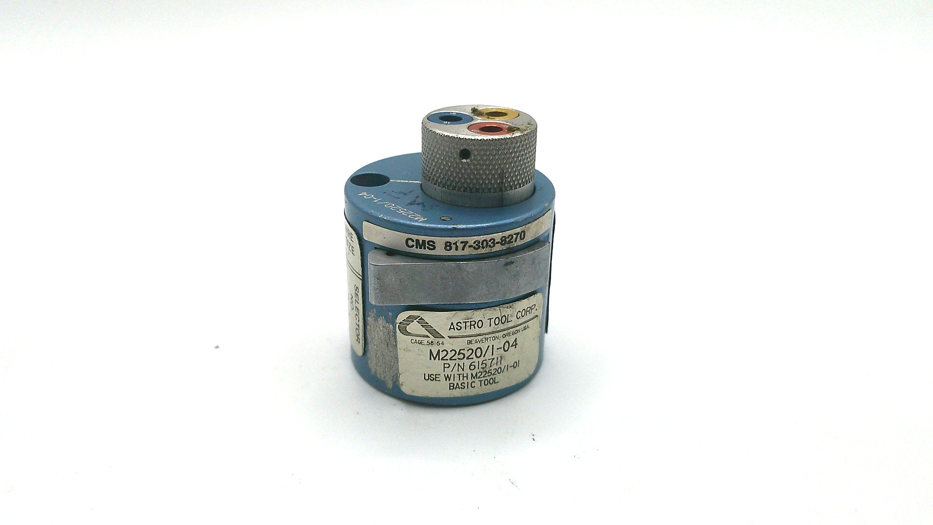 615711 M22520/1-04 Turret Head Mfg. Astro Condition: Used