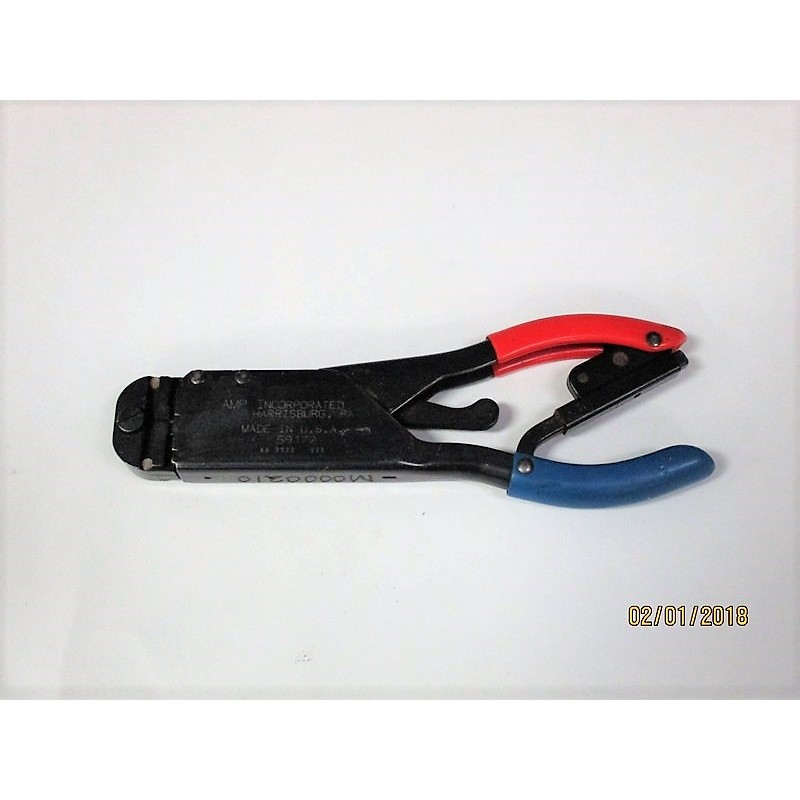 59170 Crimp Tool Frame Mfg AMP Tyco Condition Used