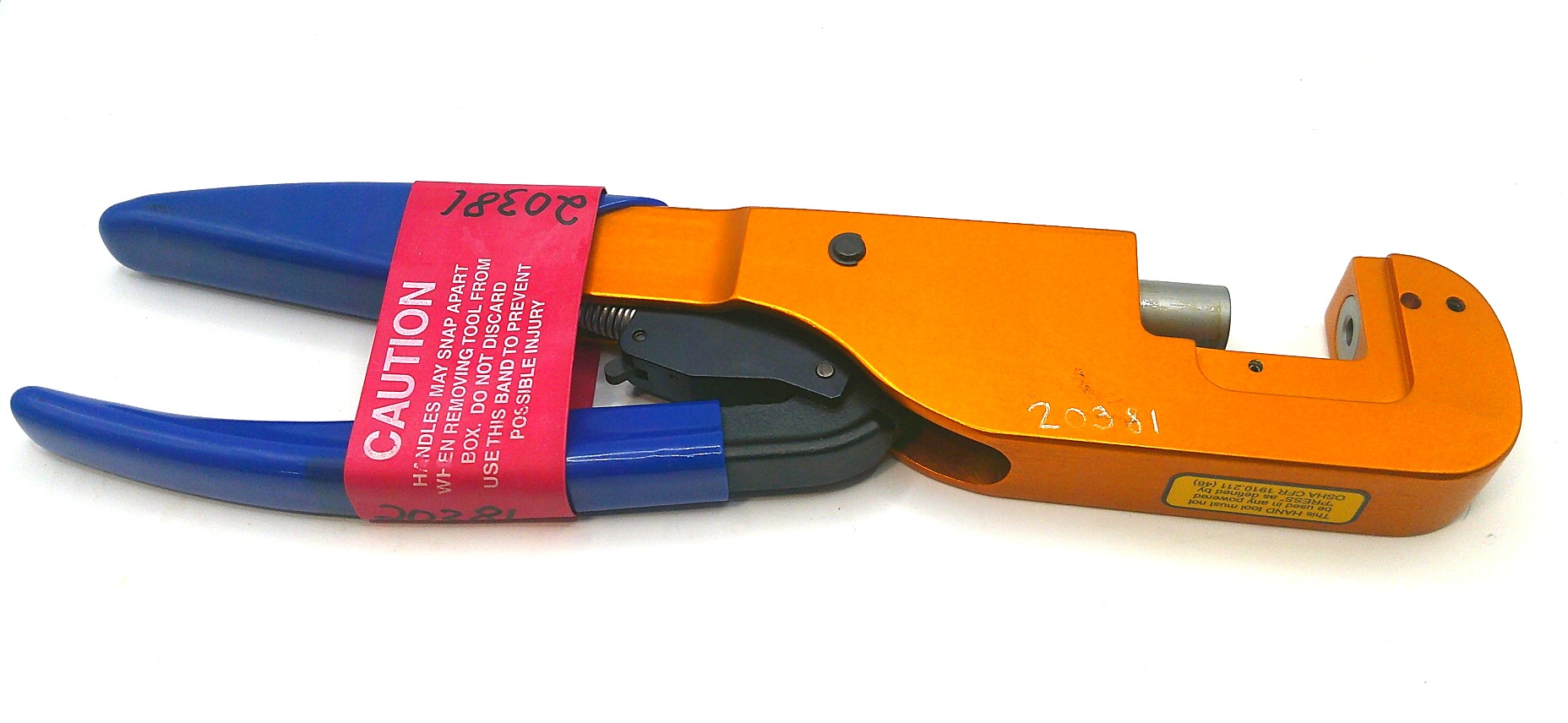 KTH-1000 Engraved Crimp Tool Mfg. Kings Condition: New Surplus - Image 2