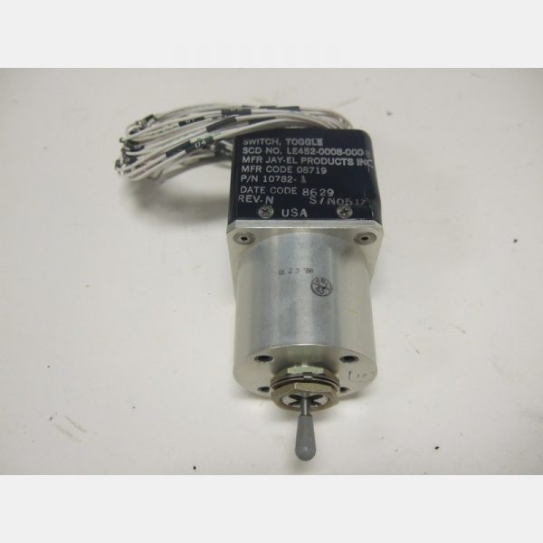 10782-1 Toggle Switch Mfg: Jay-El Products Condition: New Surplus