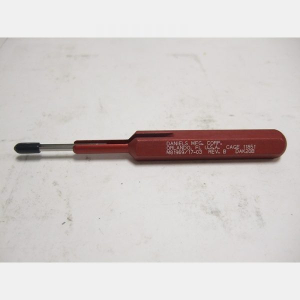 DAK20B Install Tool M81969/17-03 Mfg: Daniels Condition: New