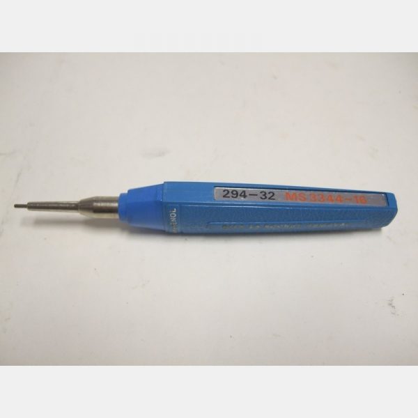 294-32 Removal Tool MS3344-16 Mfg: Amphenol Condition: Used