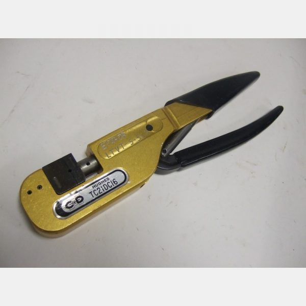 TC21DC16 Crimp Tool Mfg: Hughes Condition: Used