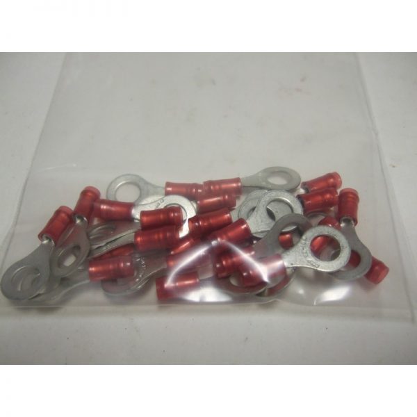 31894 PIDG Terminal Lug 22-18 AWG Size 1/4" Stud MS25036-150 (25 ea) Mfg: Amp Tyco Condition: New