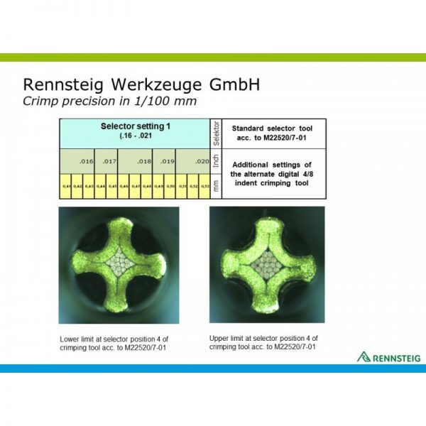 8726 0000 61 DigiCrimp Tool MIL Mfg: Rennsteig Condition: Factoy New