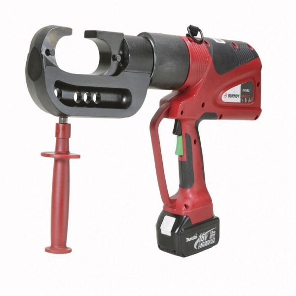 PAT46-LI Patriot 18V Lithium-Ion Hydraulic 15 Ton Crimp Tool Mfg: Burndy Condition: New