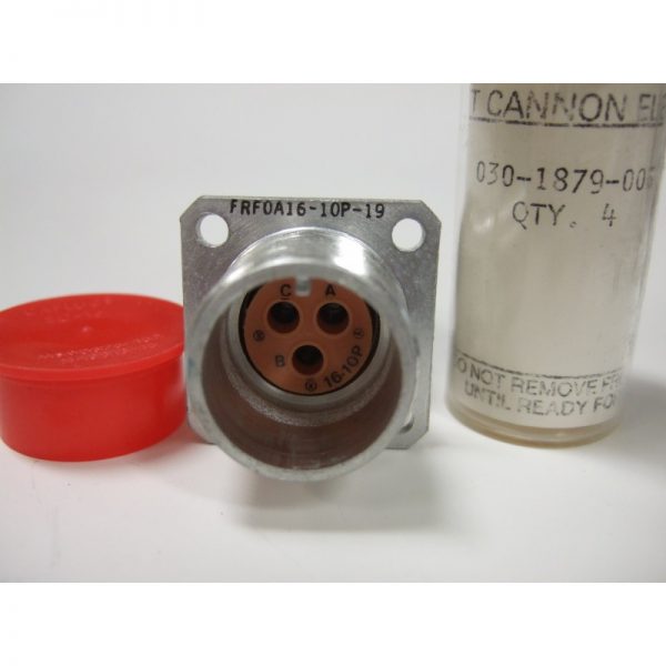 FRF0A16-10P-19 Connector Mfg: ITT Cannon Condition: New Surplus