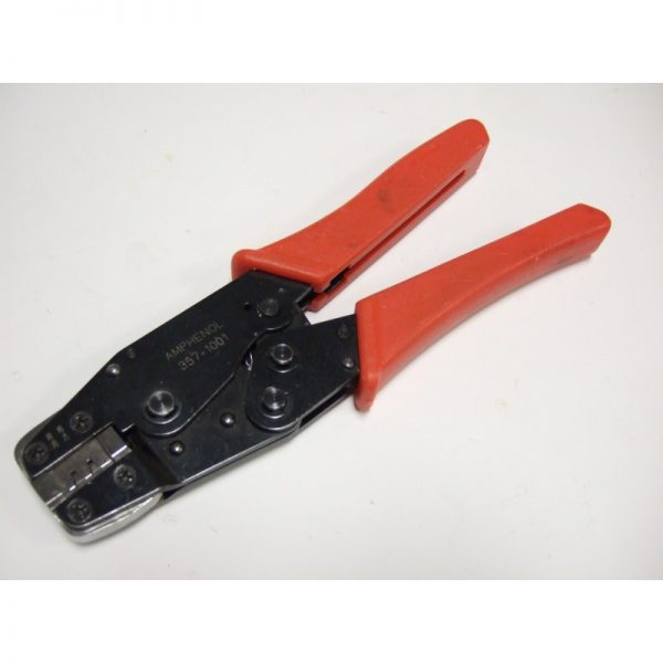 357-1001 Crimp Tool Mfg: Amphenol Condition: Used