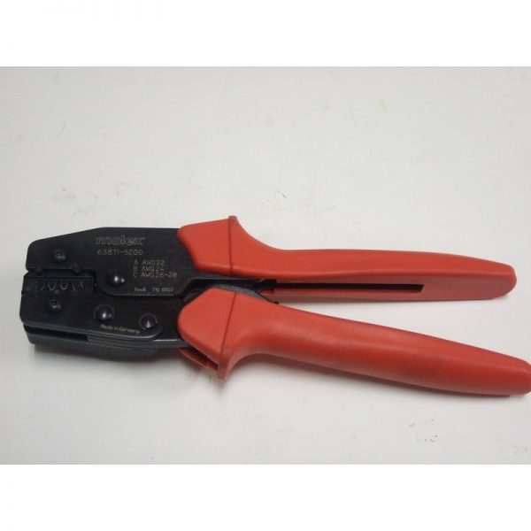 63811-5200 Crimp Tool Mfg: Molex Condition: Used