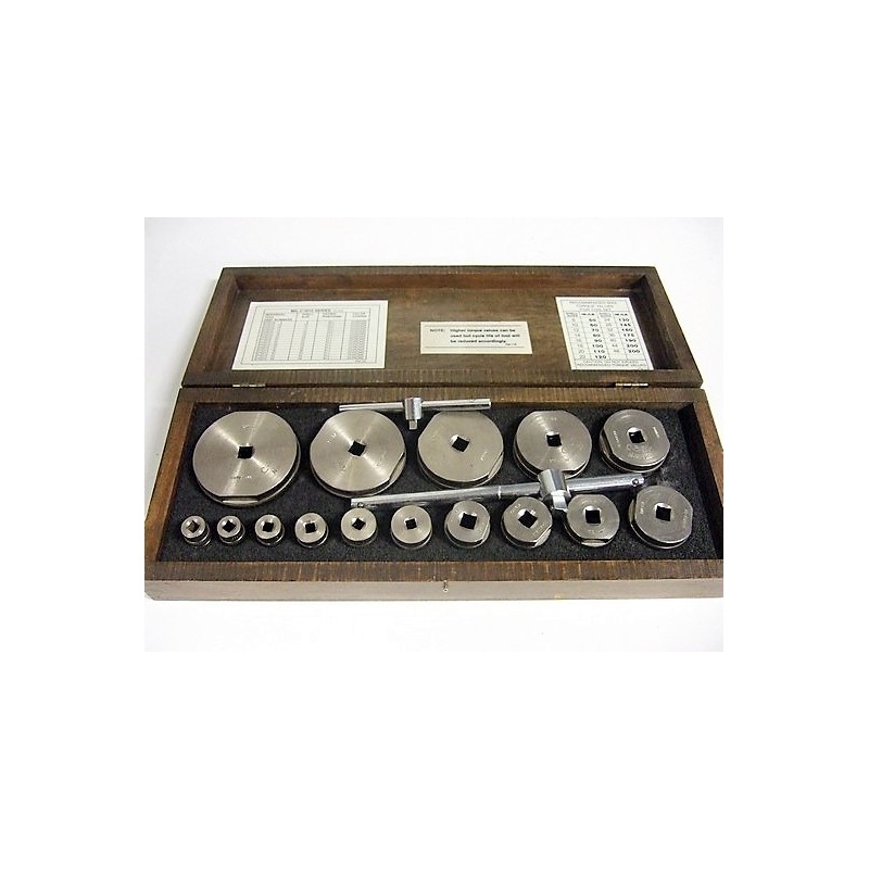BT-S-5015 Steel Torque Adapter Kit Mfg: Daniels Condition: Used 