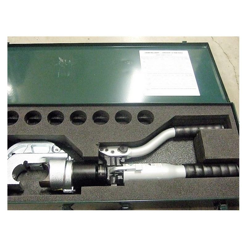 HK1240 Hydraulic Crimp Tool Mfg: Greenlee Condition: New Surplus