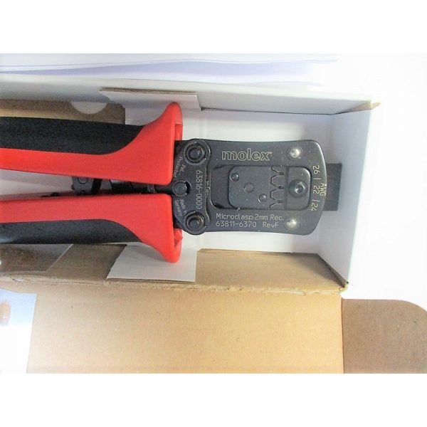 63811-6300 Crimp Tool Mfg: Molex Condition: New Surplus