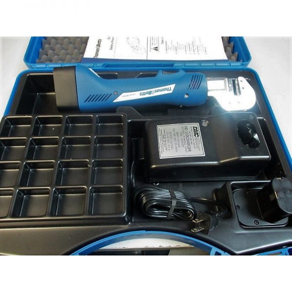 BAT22-6 Battery Powered Crimp Tool Mfg: Thomas & Betts Condition: New Surplus