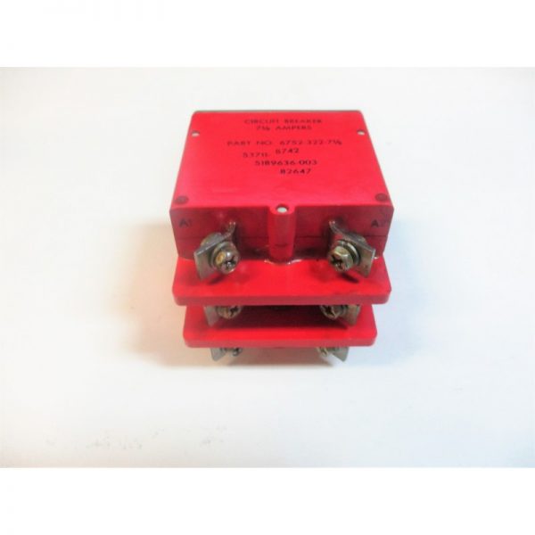 6752-322-7 1/2 Circuit Breaker Mfg Condition: New Surplus