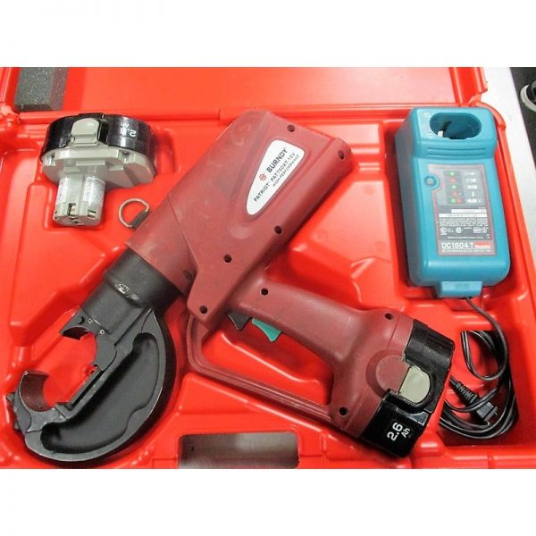 PAT750XT-18V Hydraulic Crimp Tool Mfg: Burndy Condition: Used