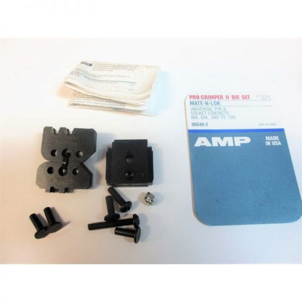 90548-2 Crimp Die Mfg: AMP TE Connectivity Condition: New Surplus