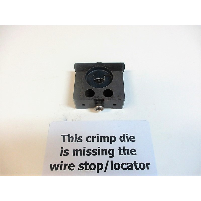 21708M Crimp Die MS23002-6 Mfg: Thomas & Betts Condition: Used