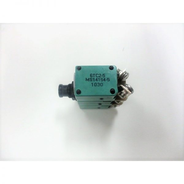 6TC2-5 MS14154-5 Circuit Breaker Mfg: Klixon Condition: New Surplus