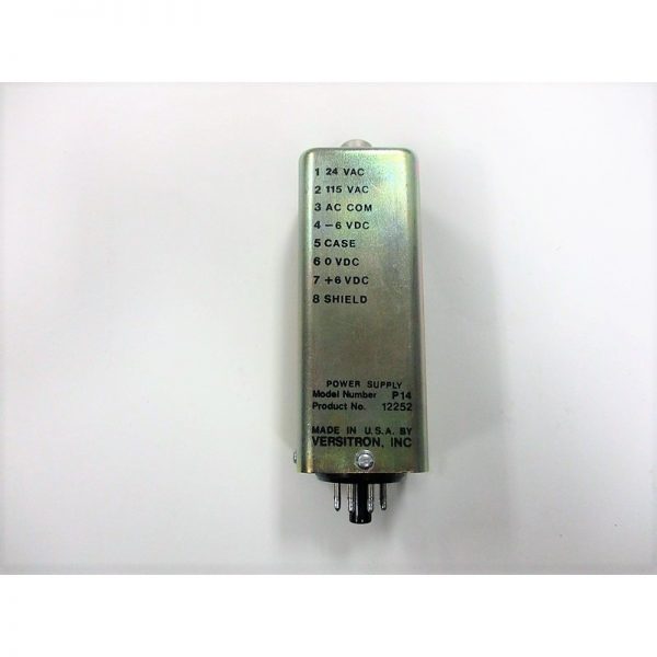 P14 12252 Power Supply Mfg: Versitron Inc Condition: New Surplus