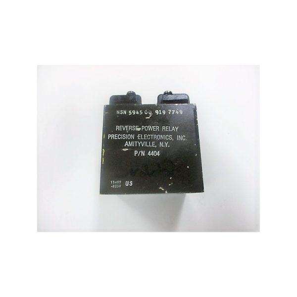 4404 Reverse Relay Mfg: Precision Electronics Condition: New Surplus