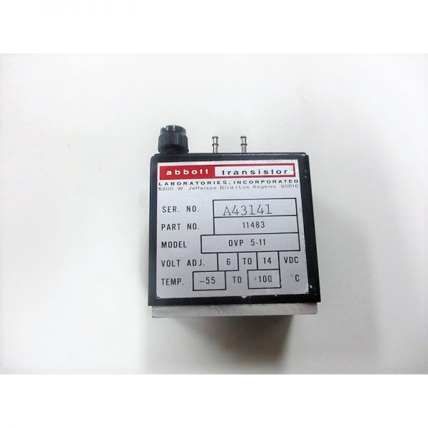 11483 Transistor Mfg: Abbott Condition: New Surplus