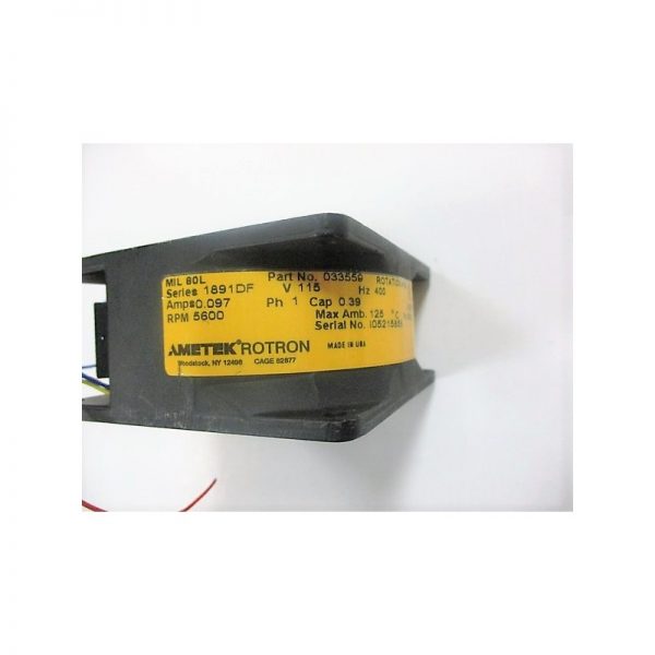 033559 Fan 1891DF Mfg: Ametek Condition: New Surplus
