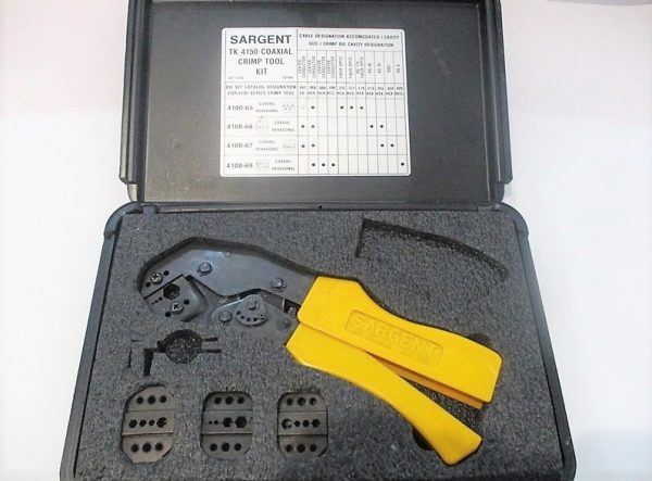TK4150 Crimp Kit Mfg. Sargent Condition: Used