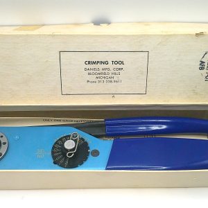 AF8 Crimp Tool M22520/1-01 Old Series Mfg: DMC Cond. New Surplus