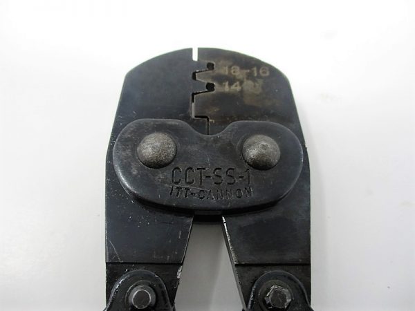 CCT-SS-1 Crimp Tool Mfg. ITT Cannon Condition: Used - Image 2