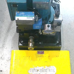 69120-1  Hydraulic Pump With Hand Controller Mfg. TE Connectivity AMP  Condition: Used