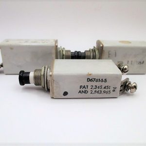 D6761-1-5 Breaker Mfg. Klixon Condition: New Surplus
