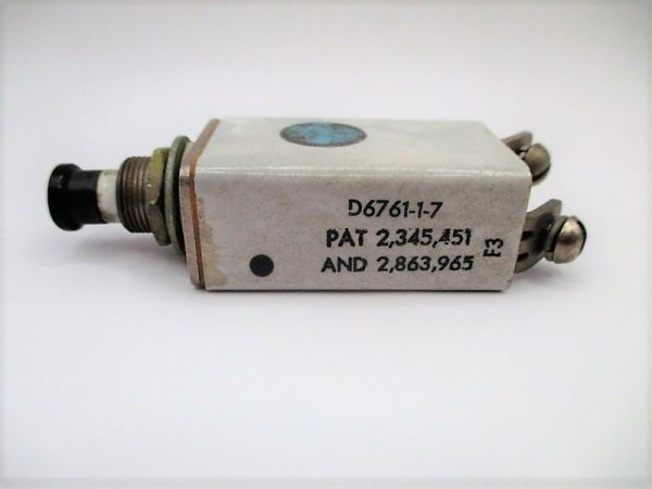 7274-34-1/2 Breaker Mfg. Klixon Condition: New Surplus