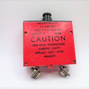 6752-12-2.5 Breaker Mfg. Klixon Condition: New Surplus