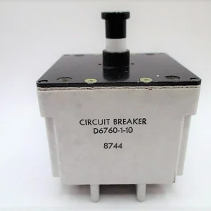 D6760-1-10 Breaker Mfg. Klixon Condition: New Surplus