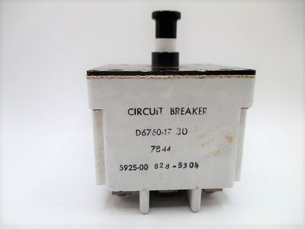 D6760-17-30 Breaker Mfg. Klixon Condition: New Surplus