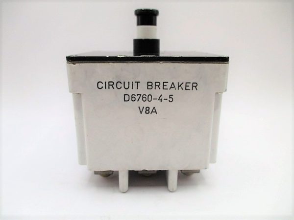 D6760-4-5 Breaker Mfg. Klixon Condition: New Surplus