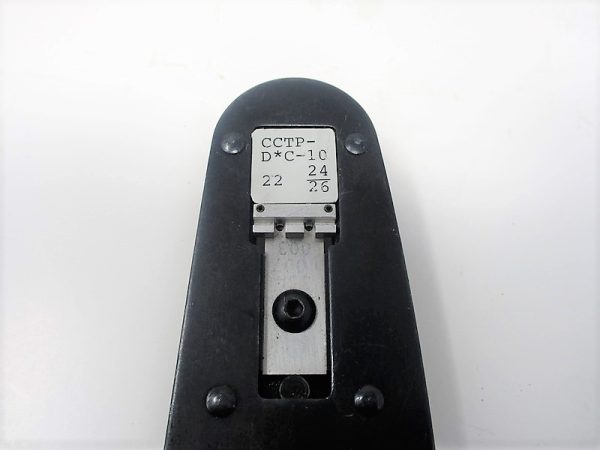 CCTP-D*C-10  Crimp Tool  Mfg. ITT Cannon  Condition: Used - Image 2