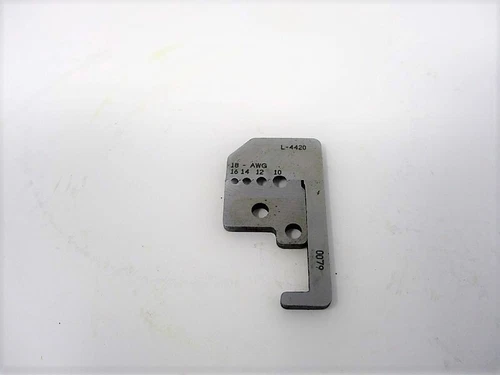 L-4420 Wire Stripper Blade Mfg. Ideal Condition: Used