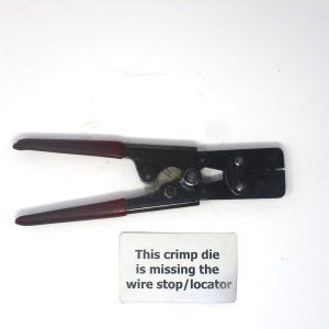W-HTR-2262A  Crimp Tool No Locator Mfg. Waldom  Condition: Used