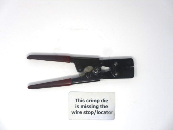 W-HTR-2262A  Crimp Tool No Locator Mfg. Waldom  Condition: Used