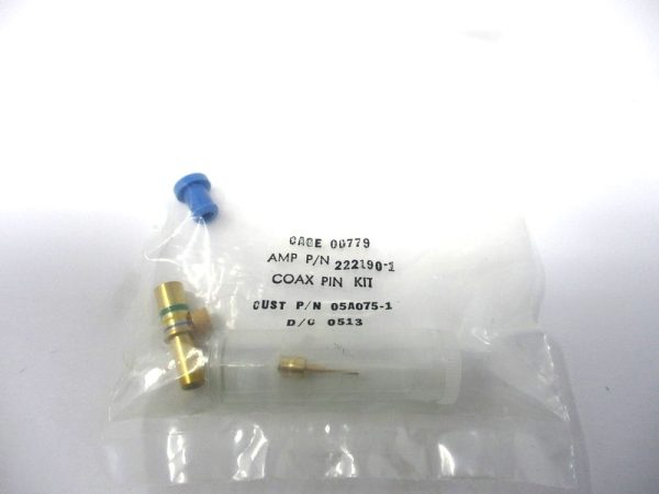 222190-1 Coax Pin Kit Mfg. TE Connectivity AMP Condition: New Surplus