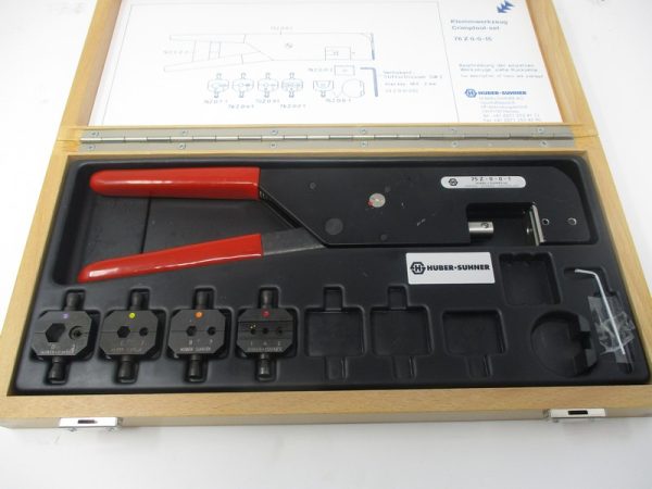 76 Z-0-0-15 Crimp Tool Mfg. Huber+Suhner Condition: New Surplus - Image 2