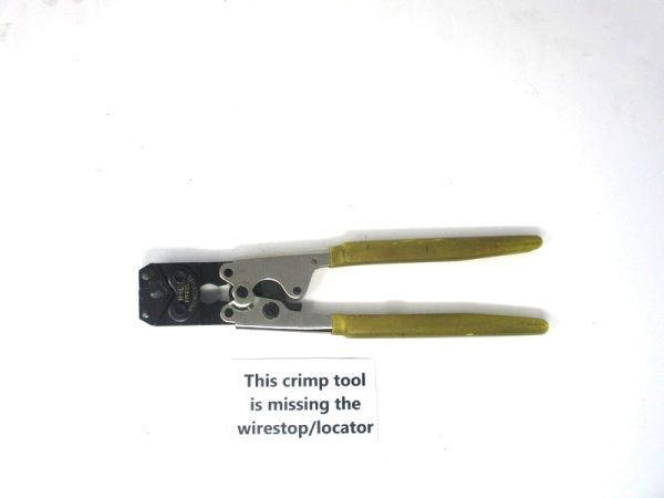H-6E  Crimp Tool No Locator  Mfg: Hollingsworth  Condition: Used