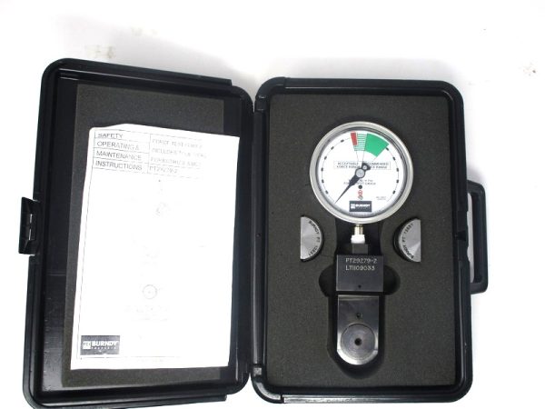PT29279-2 Force Gauge Mfg. Burndy Condition: Used