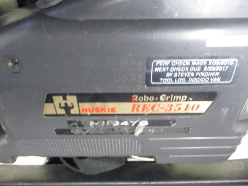 REC-3510 Crimp Tool Mfg. Huskie Condition: Used - Image 3
