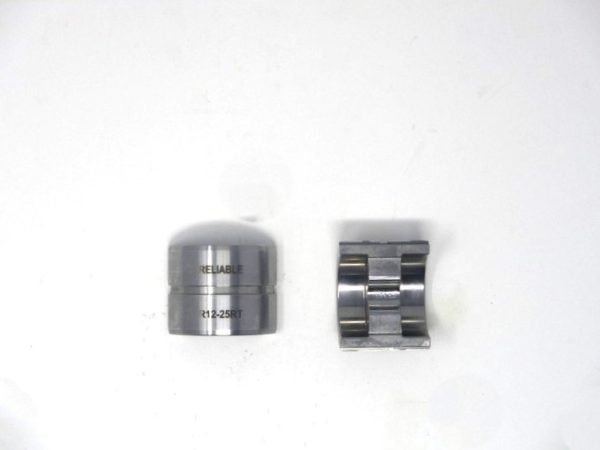 R12-25RT Stainless Steel Crimp Die  Mfg. Reliable  Condition: New Surplus