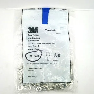 12-8 Terminal 100PCS Mfg. 3M Condition: New Surplus