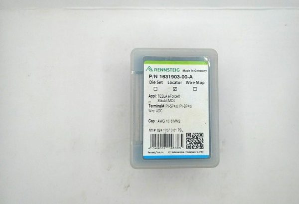 1631903-00-A Crimp Die Mfg. Rennsteig  Condition: New Surplus
