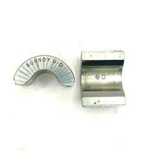 U-O Stainless Steel Crimp Die  Mfg: Burndy  Condition: Used